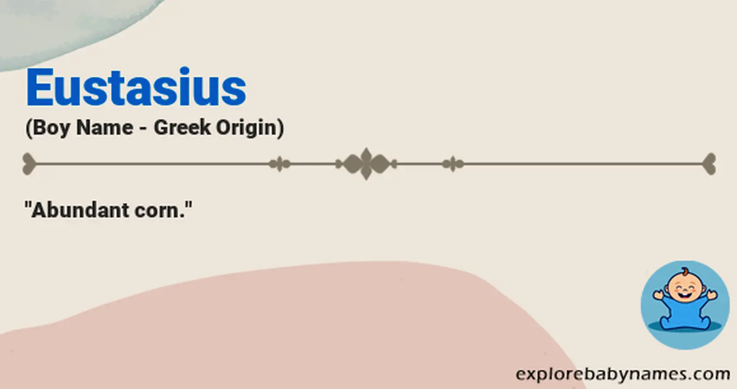 Meaning of Eustasius
