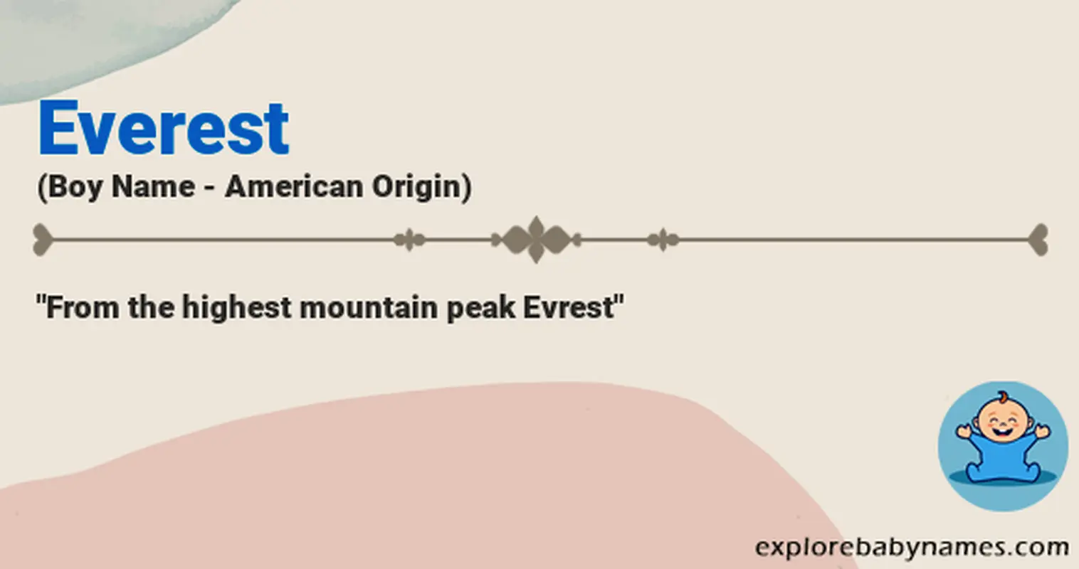 Meaning of Everest