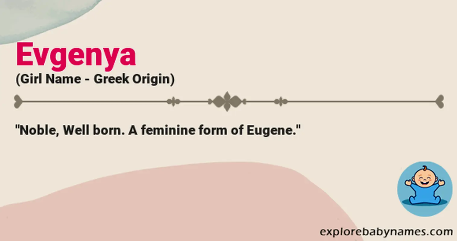 Meaning of Evgenya