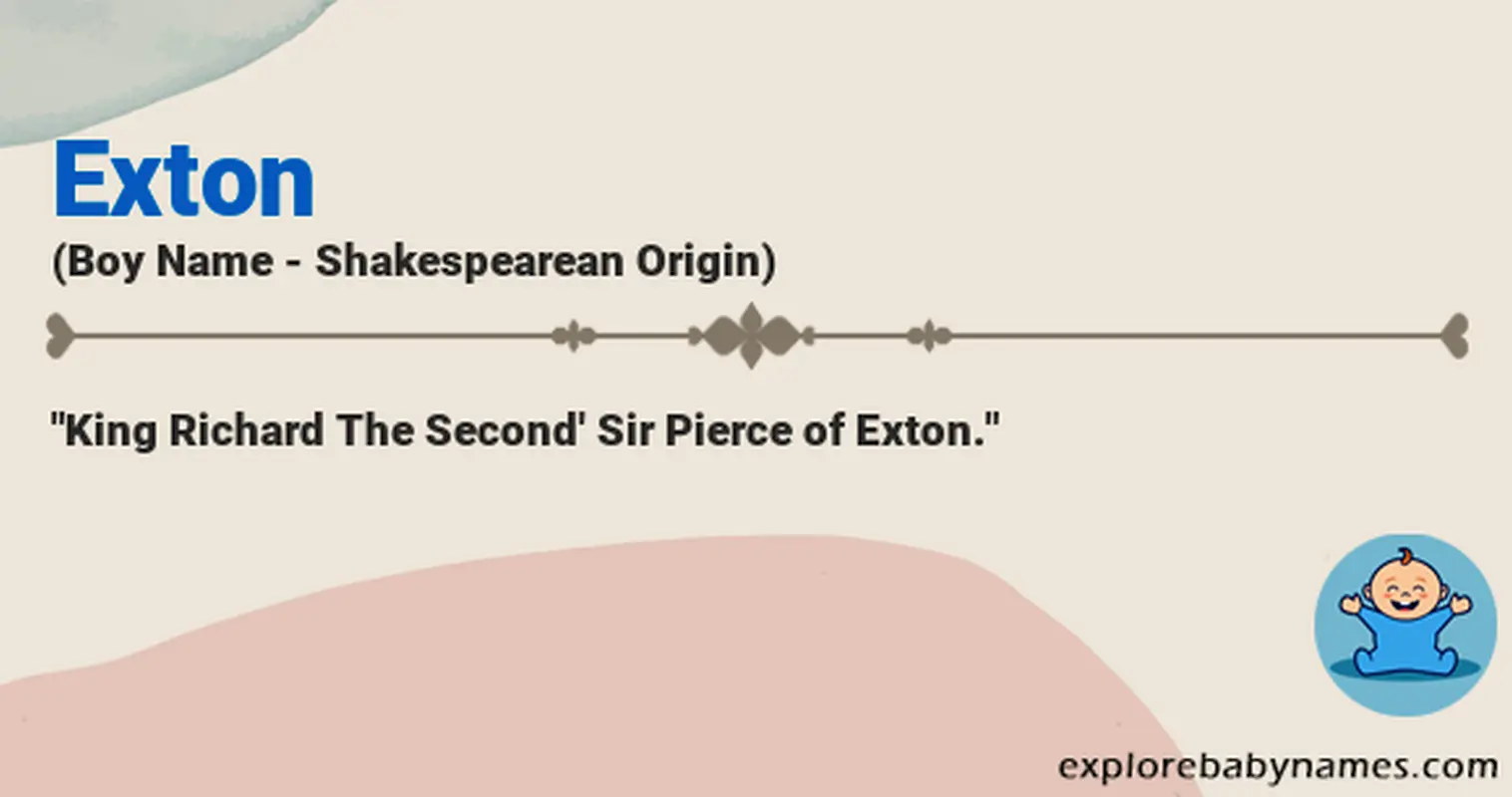 Meaning of Exton