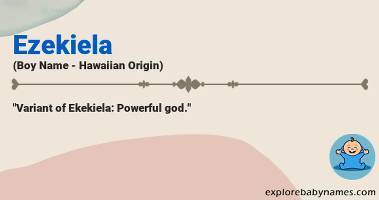 Meaning of Ezekiela