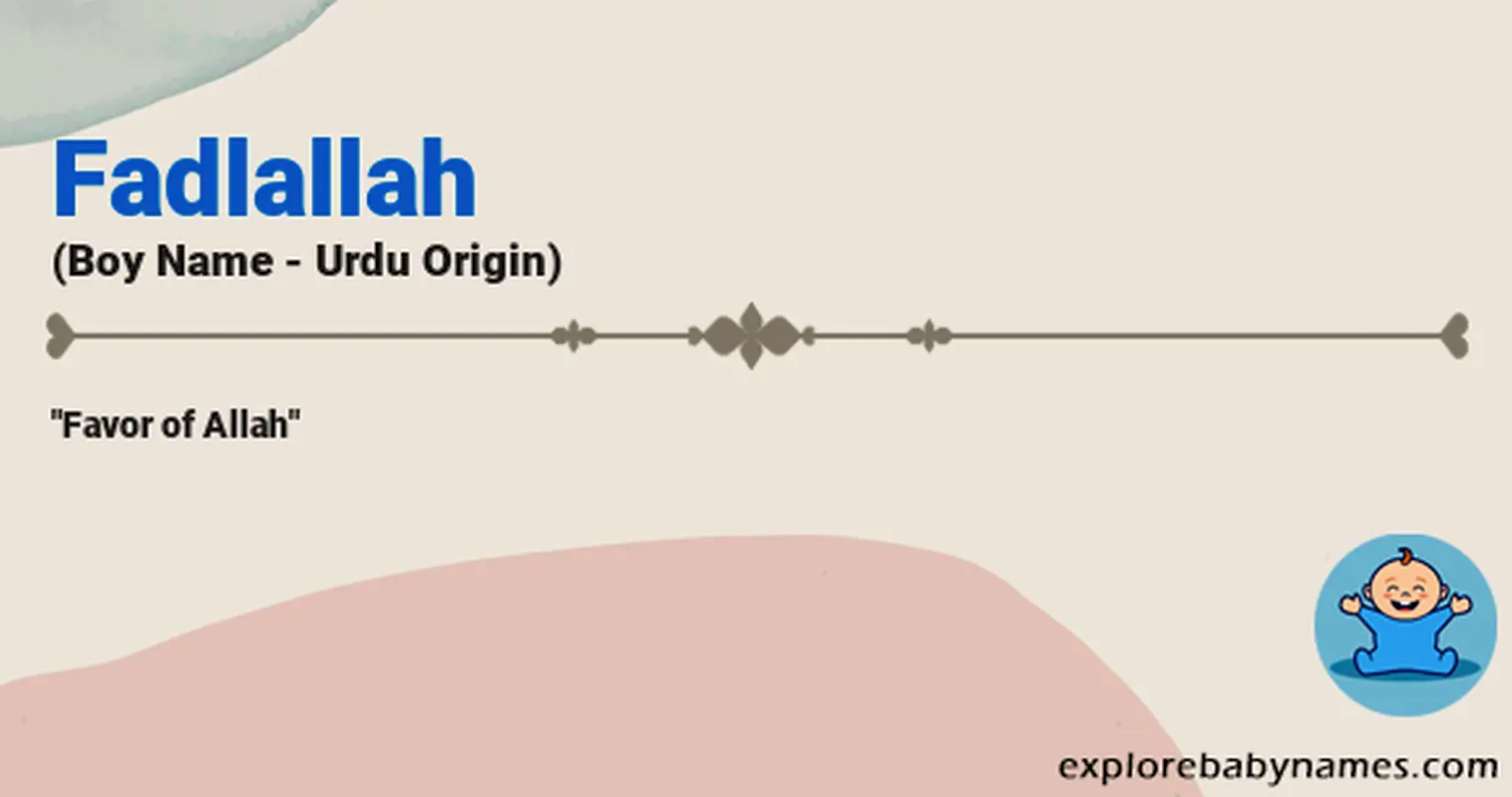 Meaning of Fadlallah