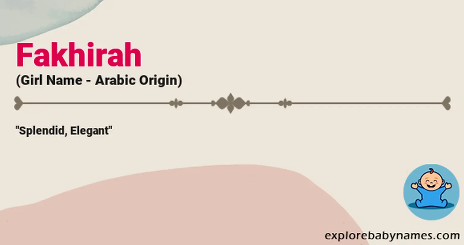 Meaning of Fakhirah