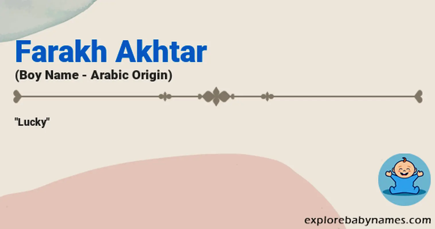 Meaning of Farakh Akhtar