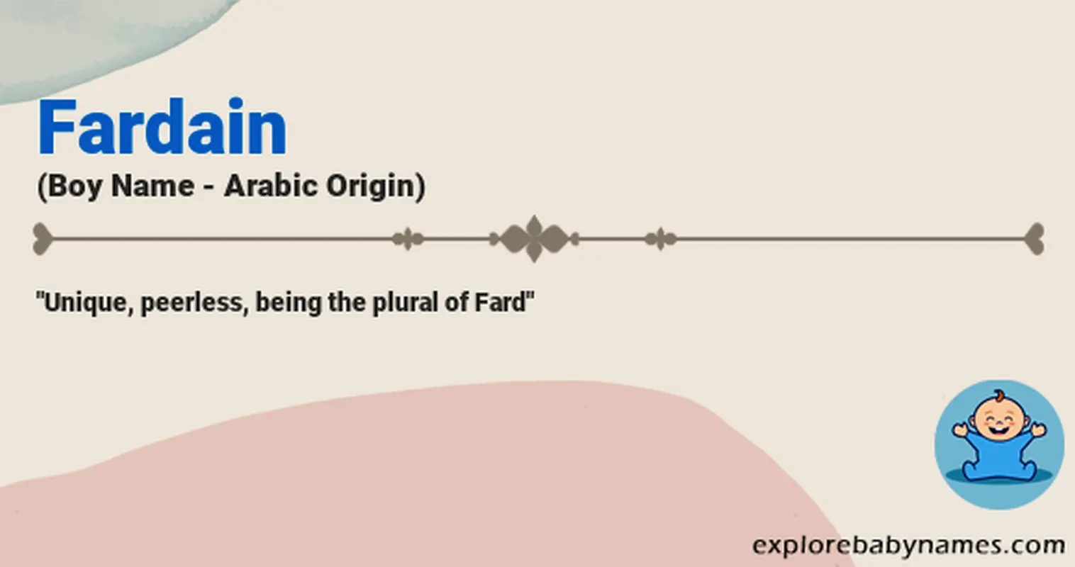 Meaning of Fardain