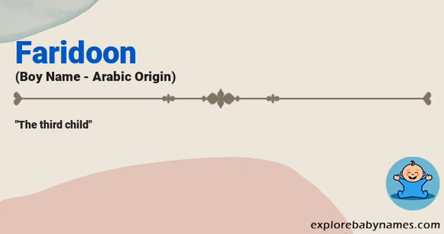 Meaning of Faridoon