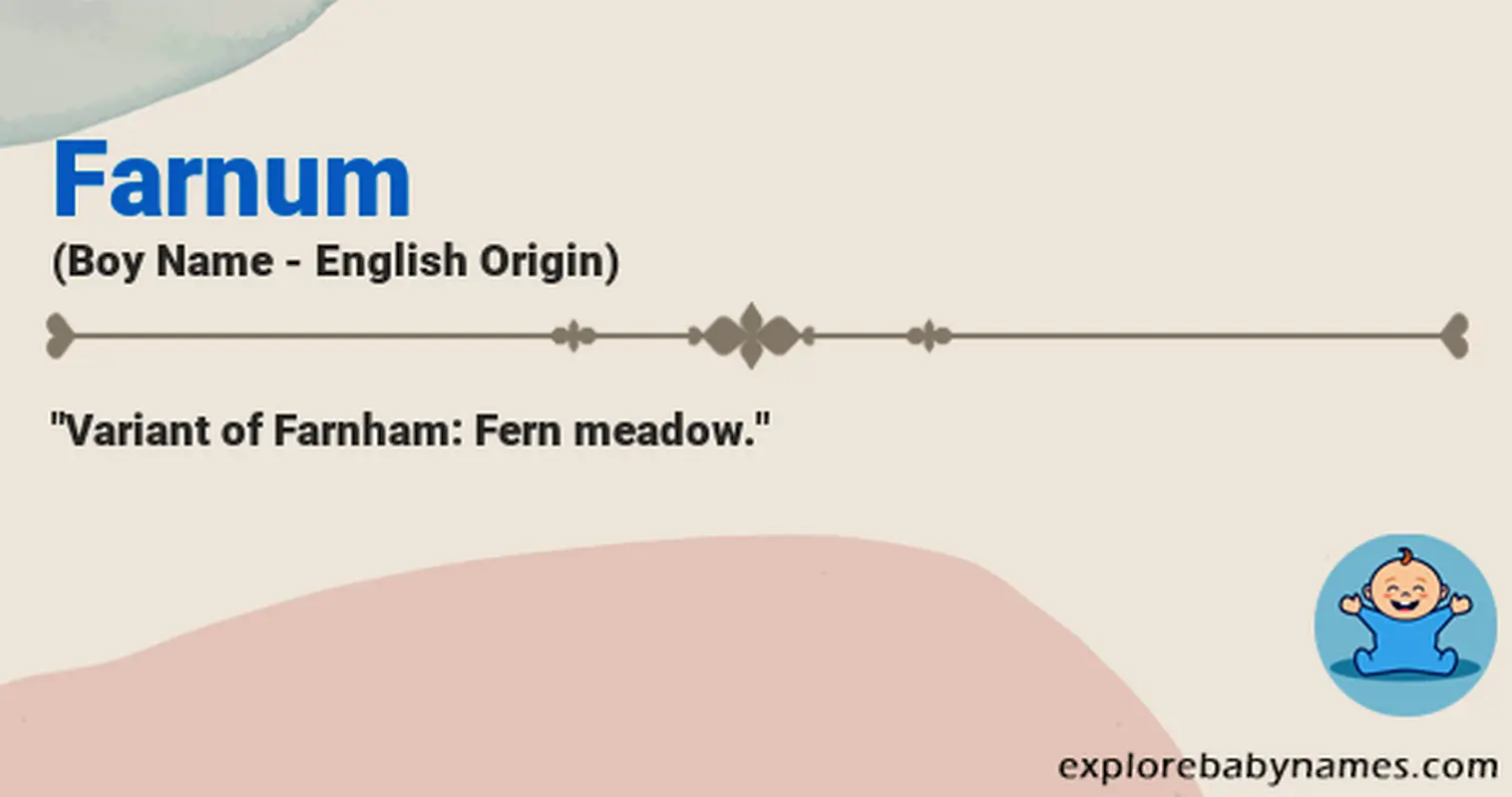 Meaning of Farnum