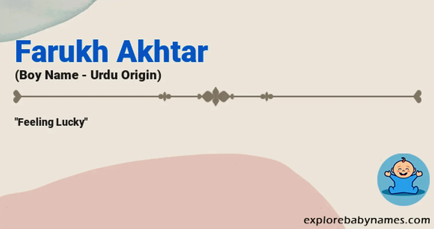 Meaning of Farukh Akhtar