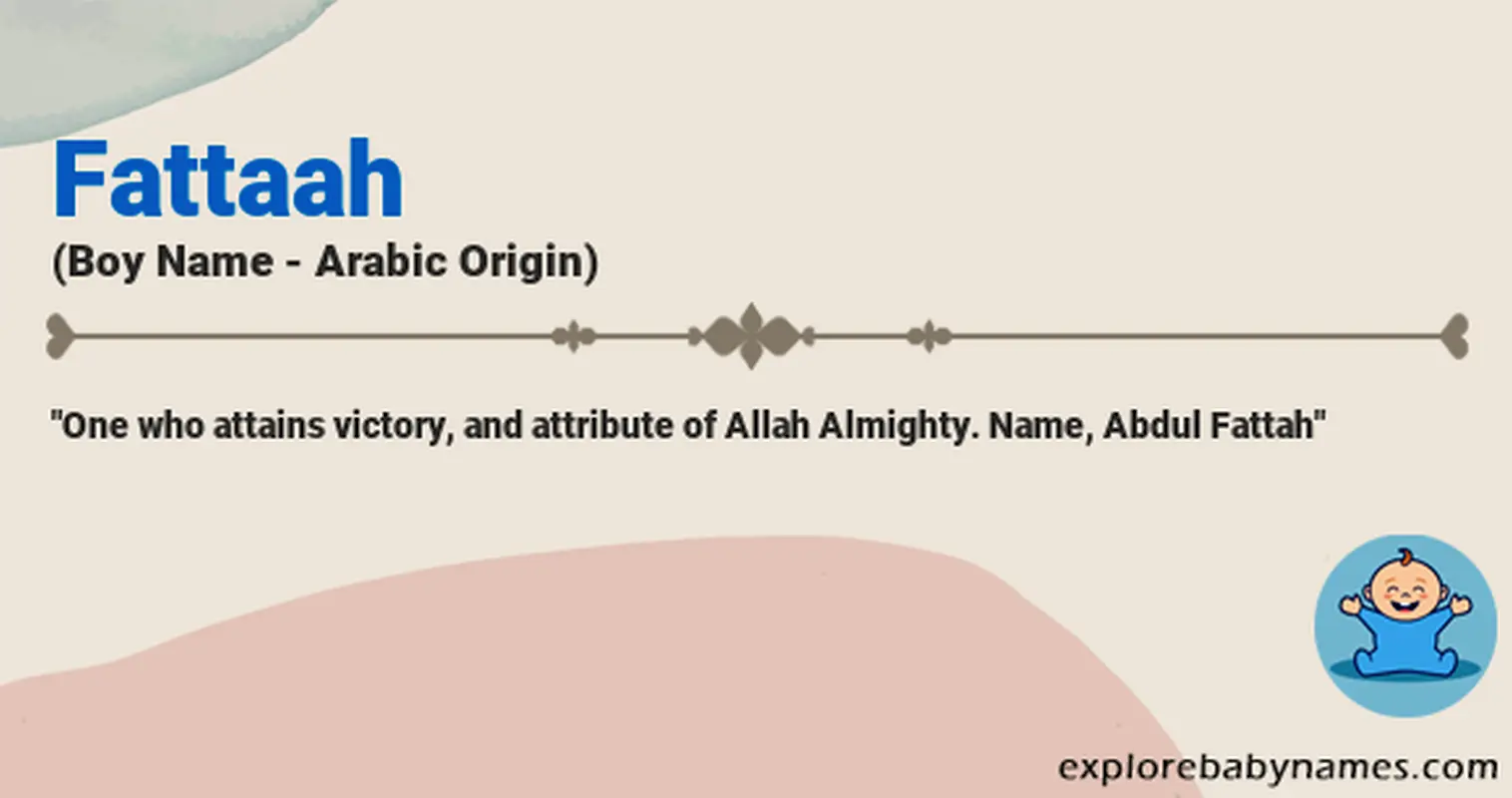 Meaning of Fattaah