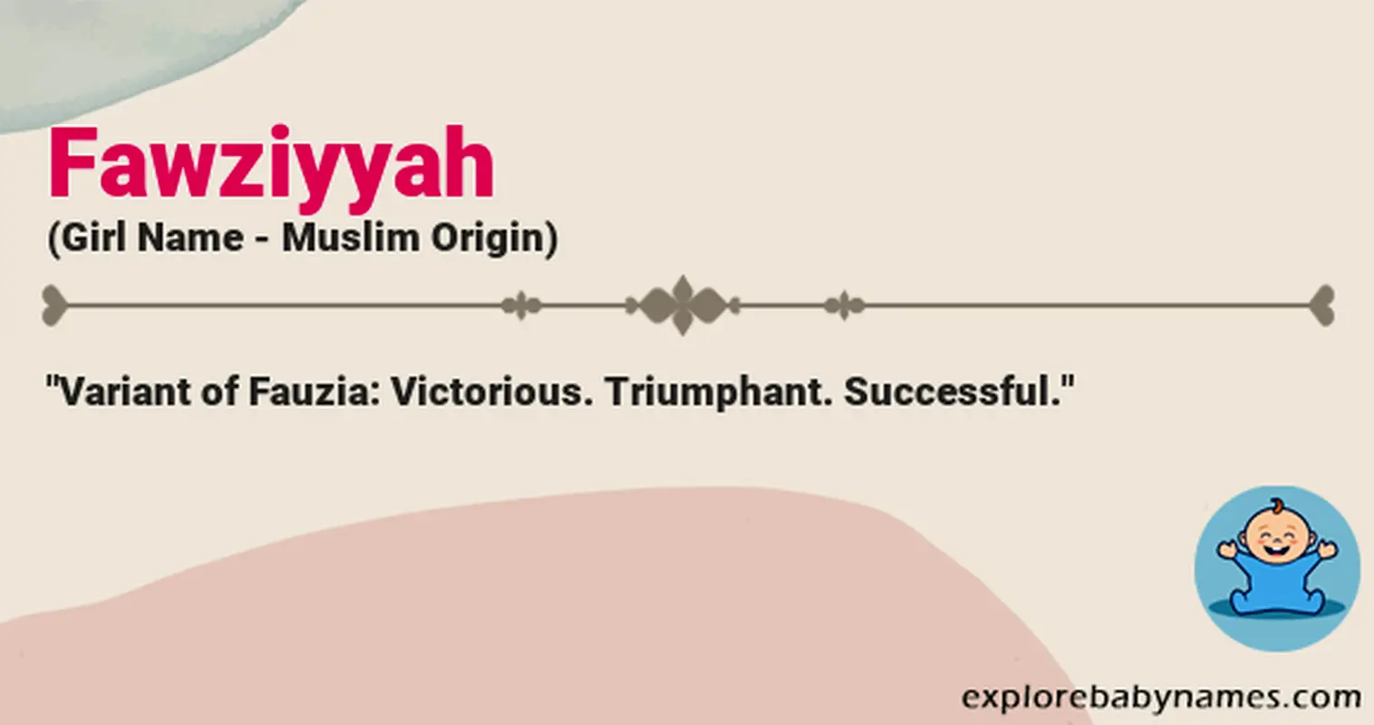 Meaning of Fawziyyah