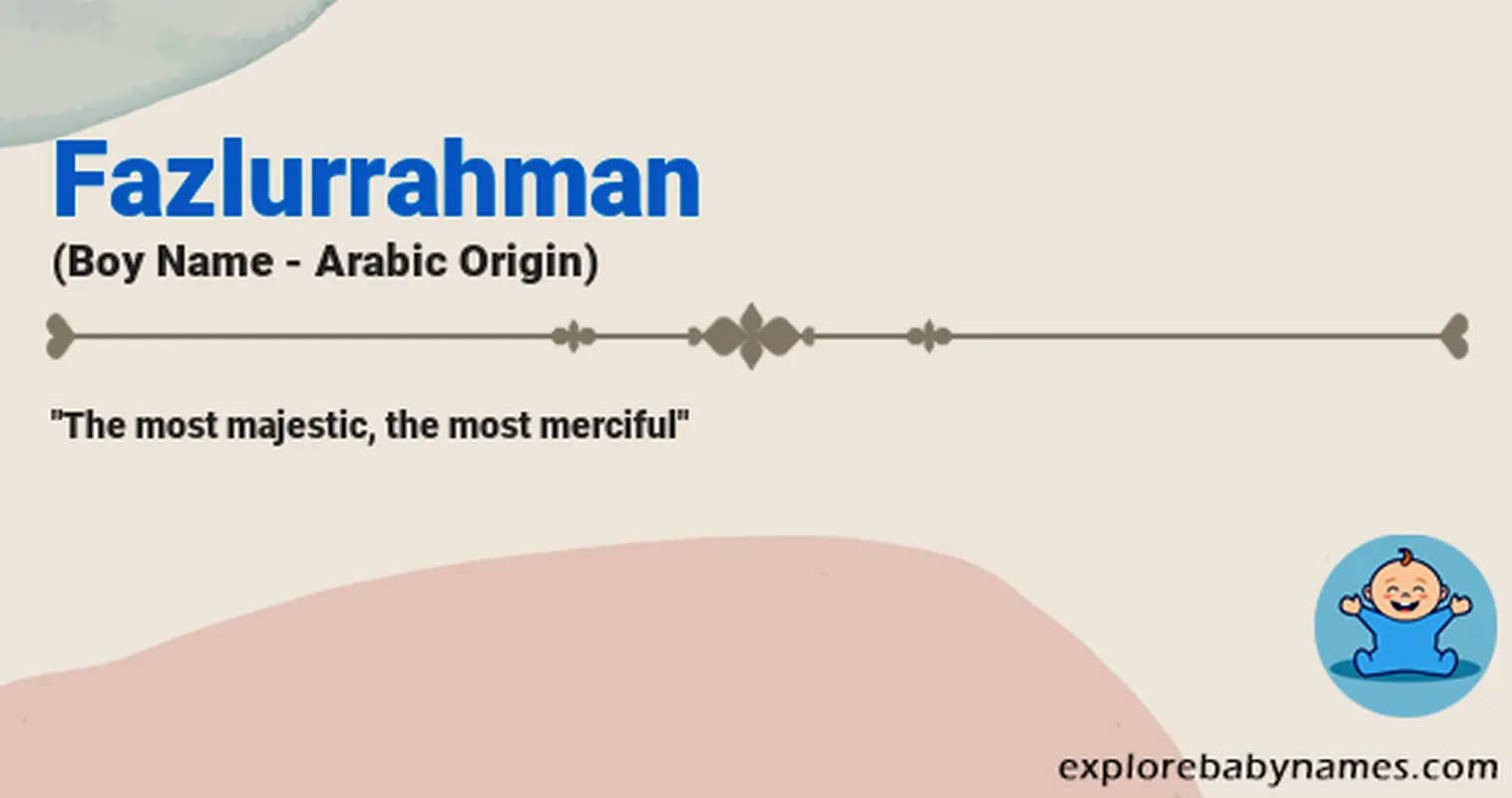 Meaning of Fazlurrahman