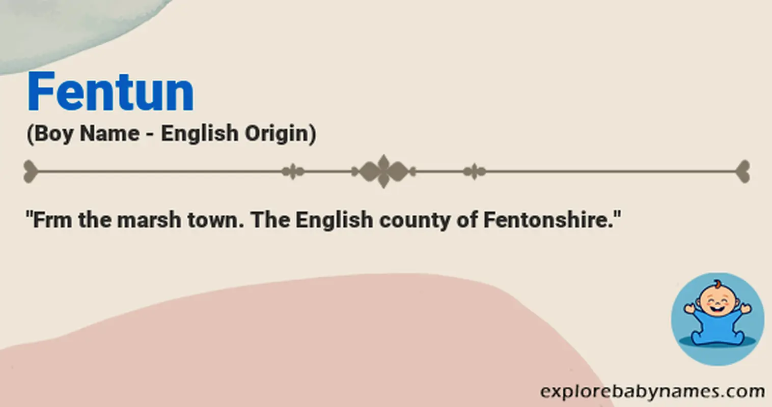 Meaning of Fentun
