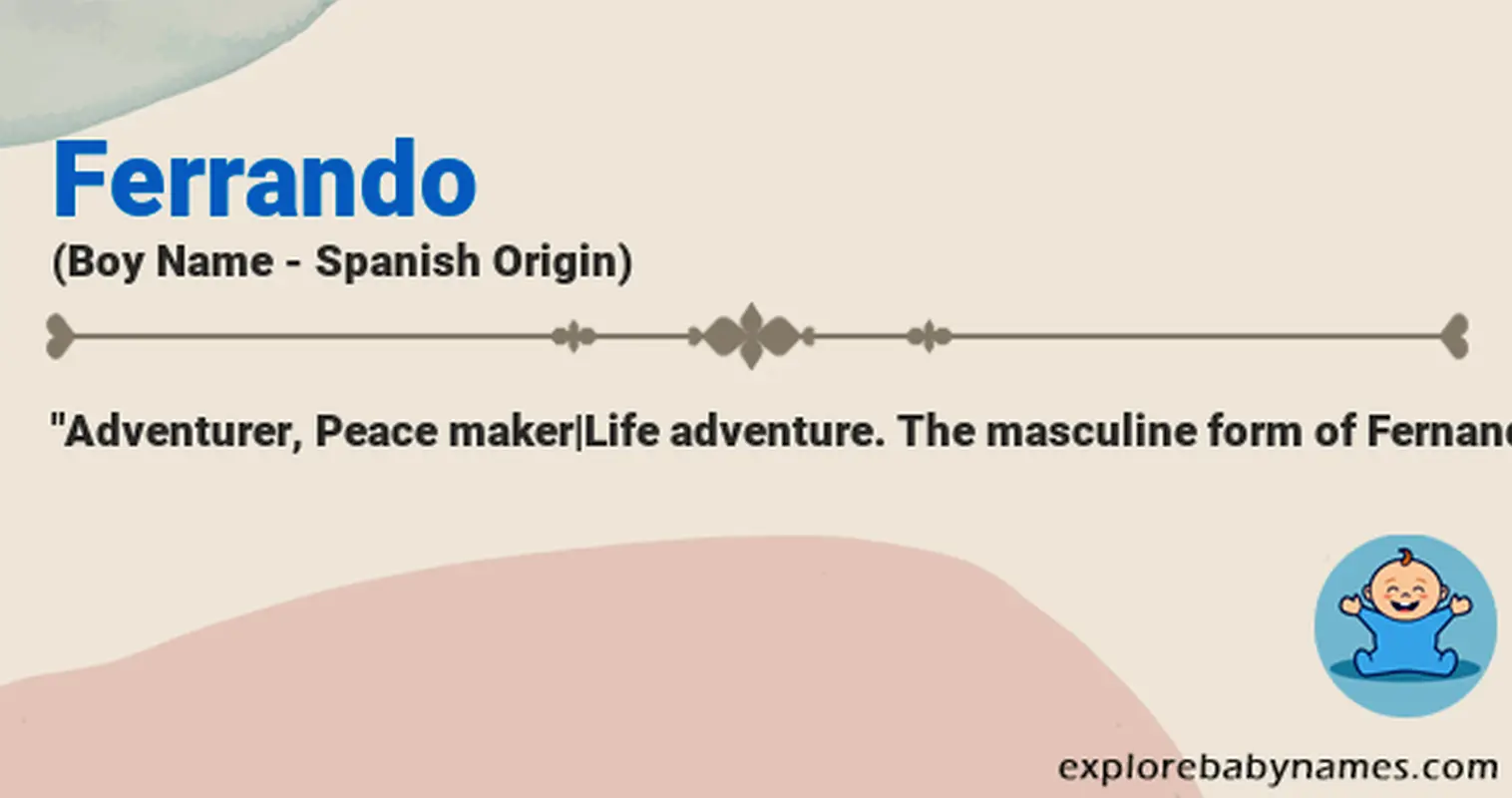 Meaning of Ferrando