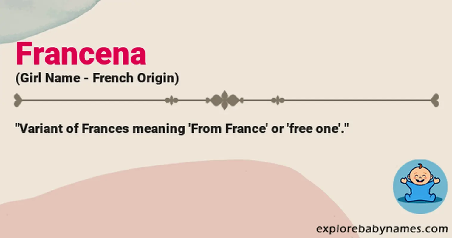 Meaning of Francena