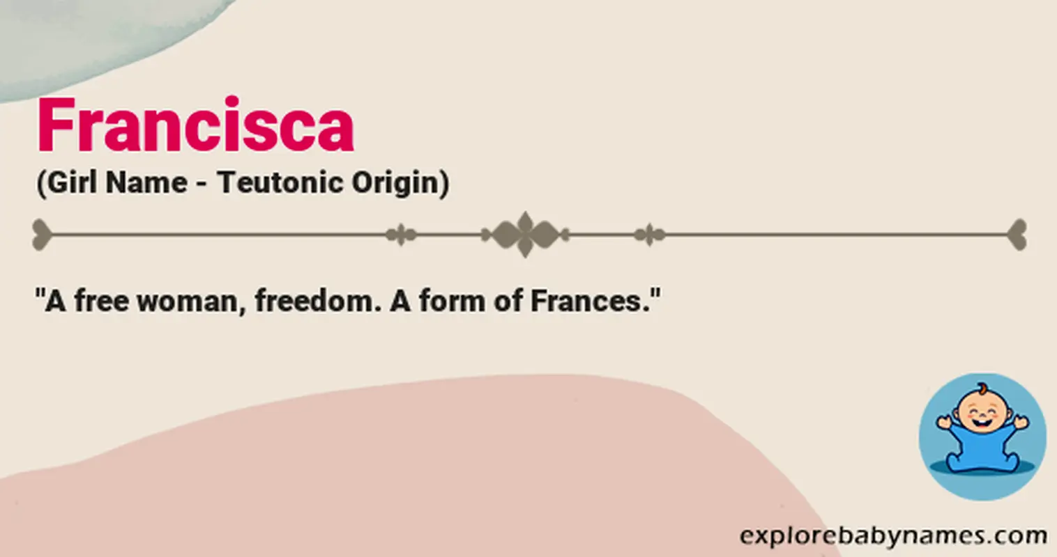 Meaning of Francisca