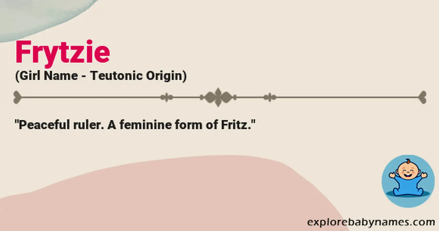 Meaning of Frytzie