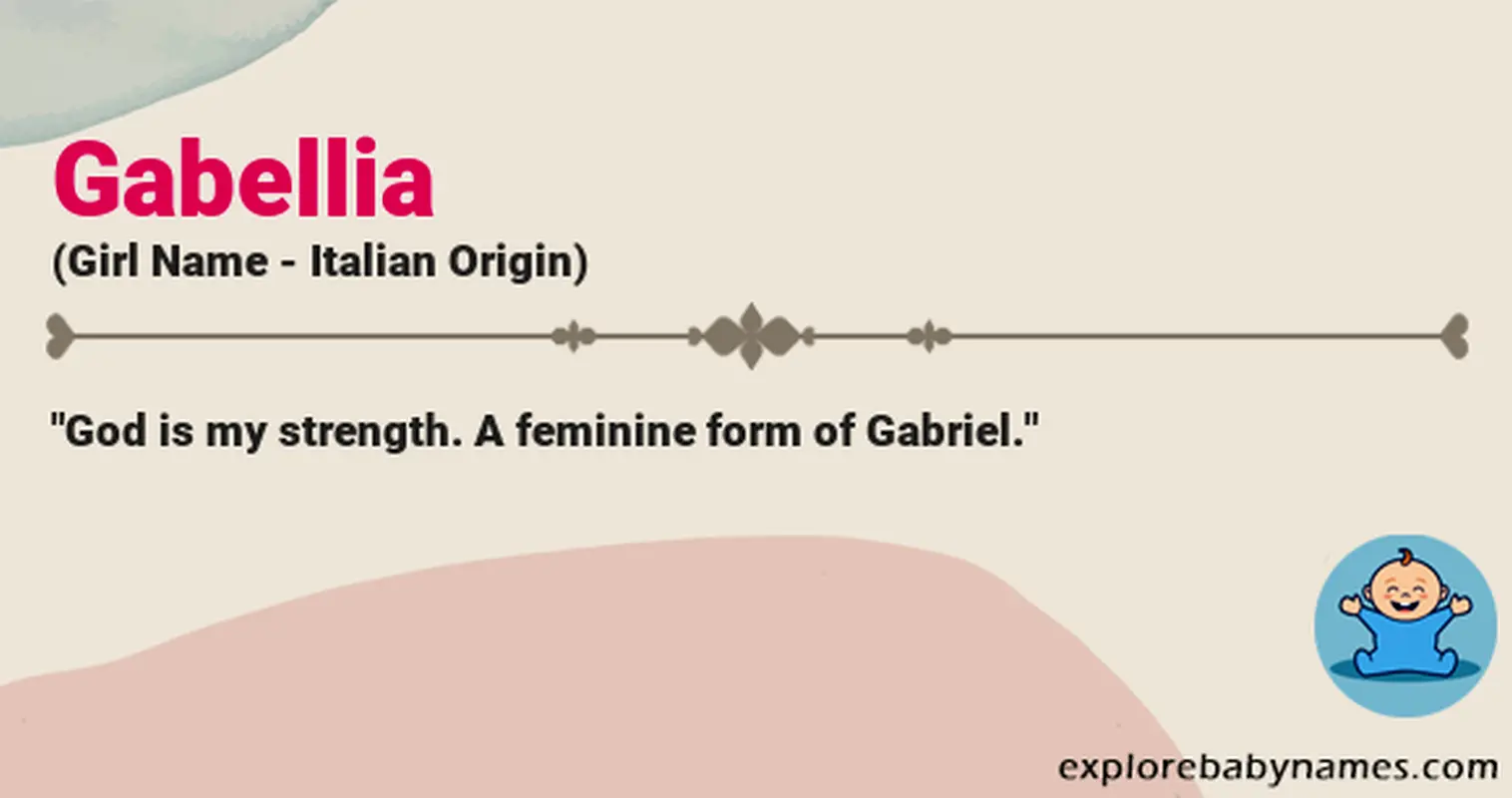 Meaning of Gabellia