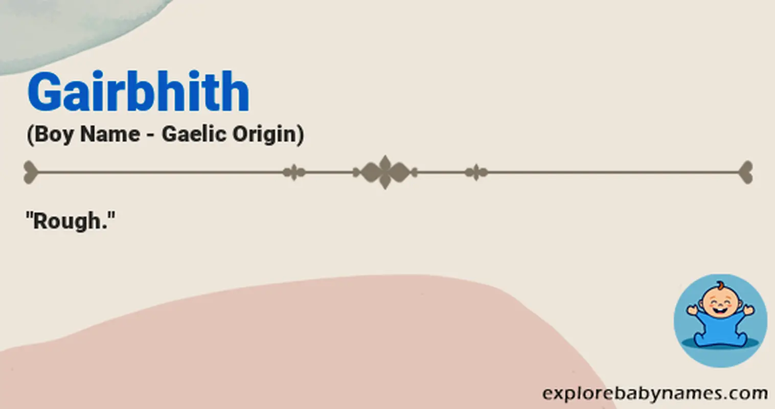 Meaning of Gairbhith