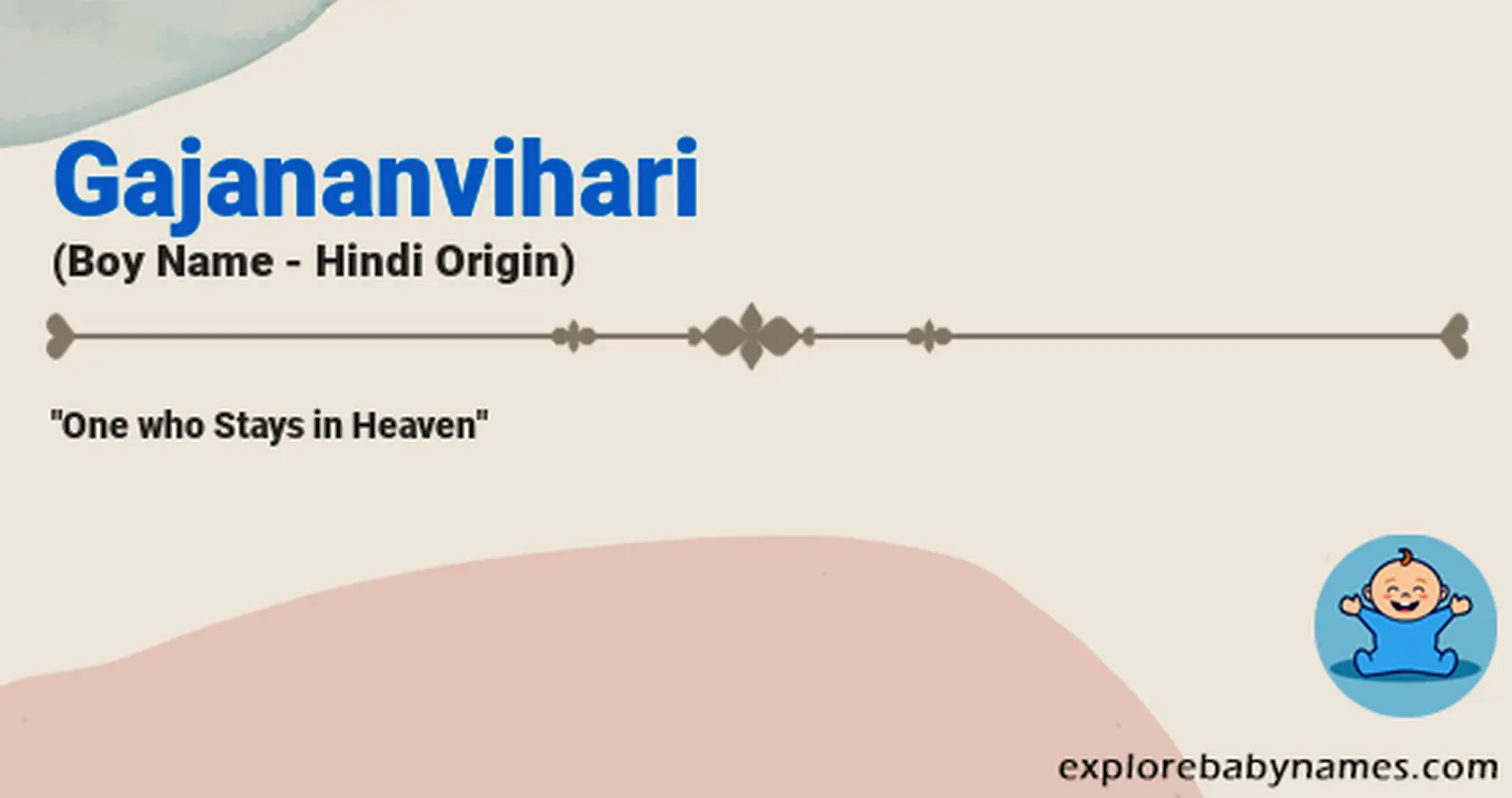 Meaning of Gajananvihari