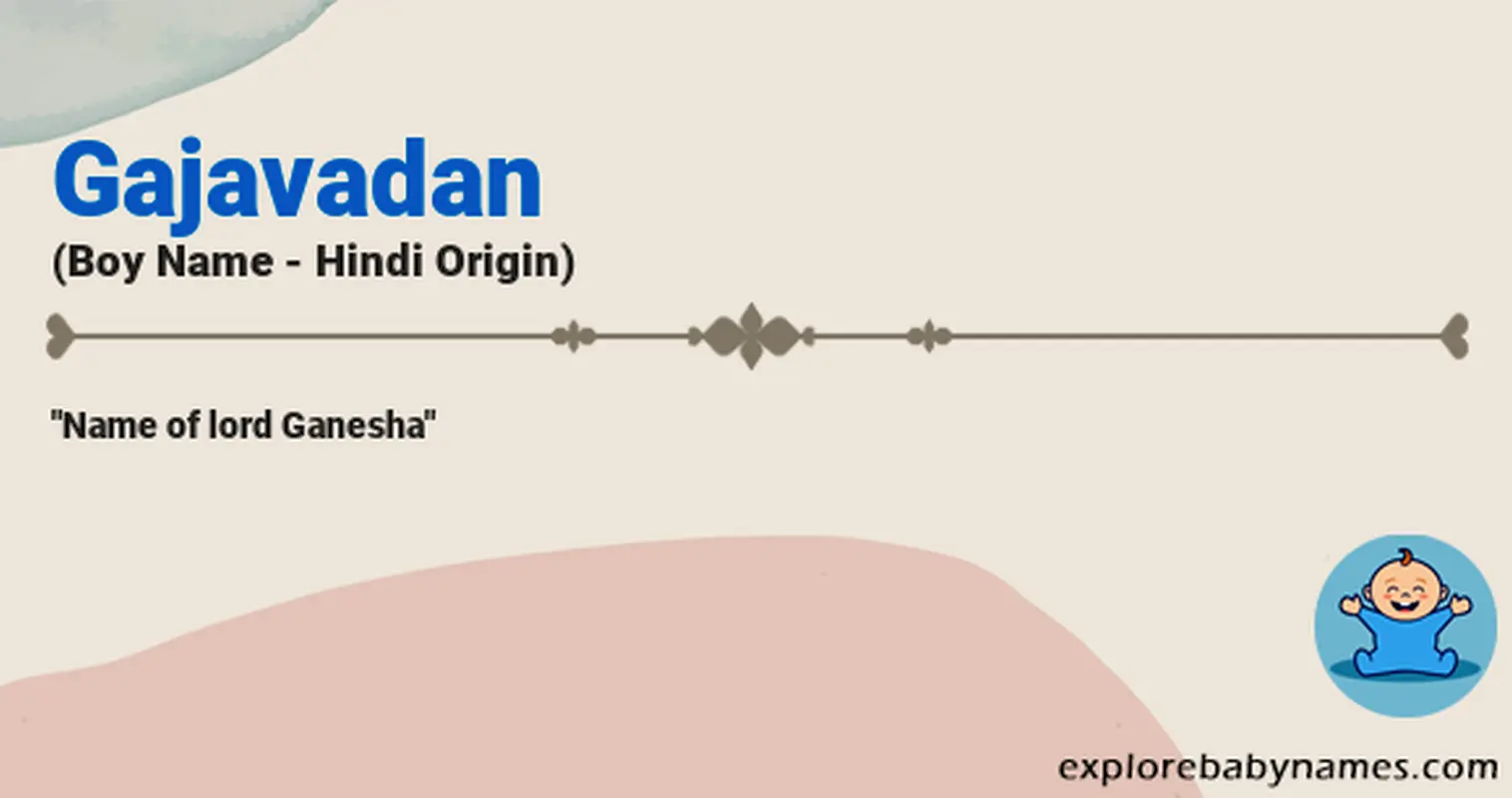 Meaning of Gajavadan