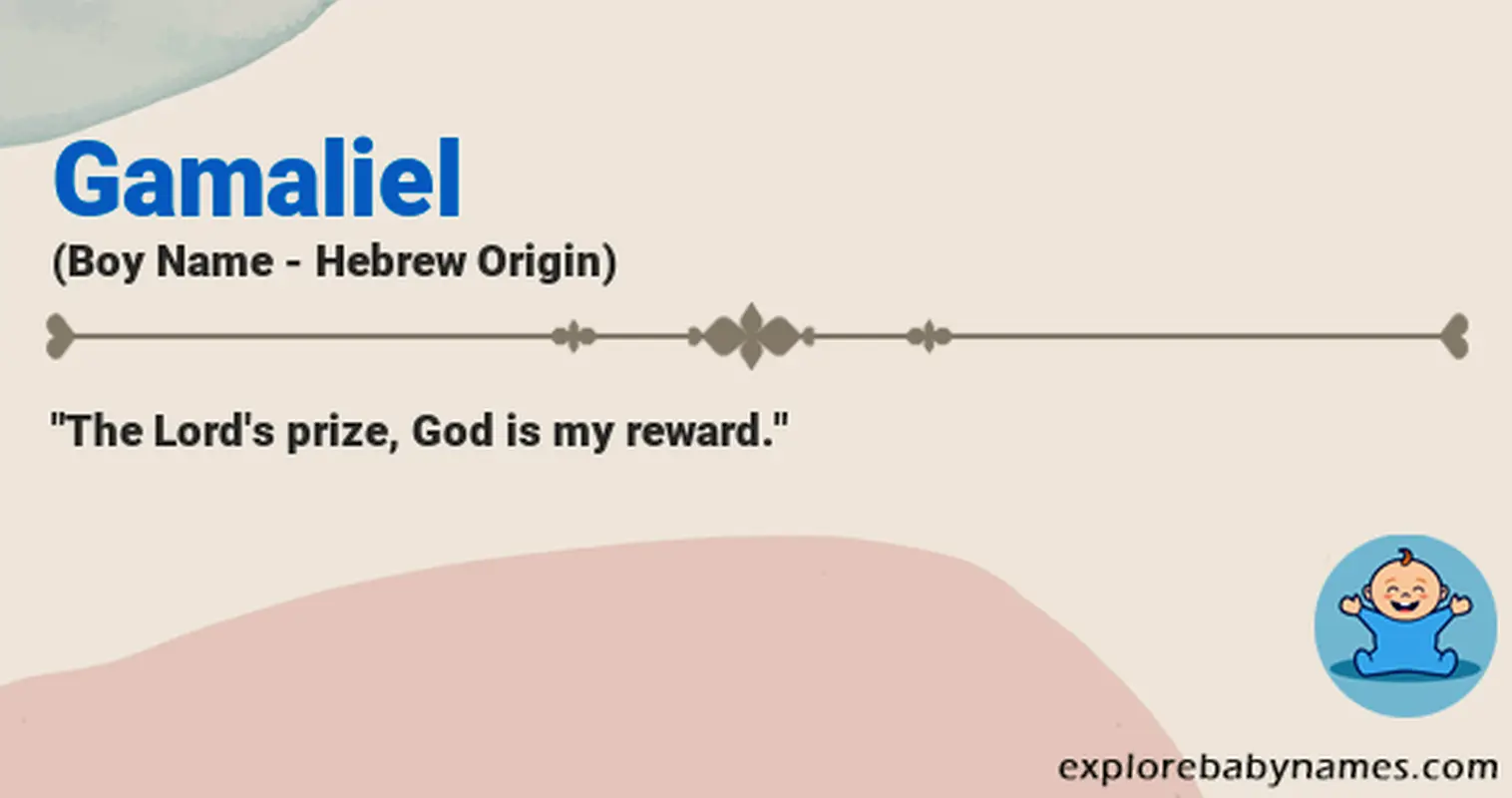 Meaning of Gamaliel