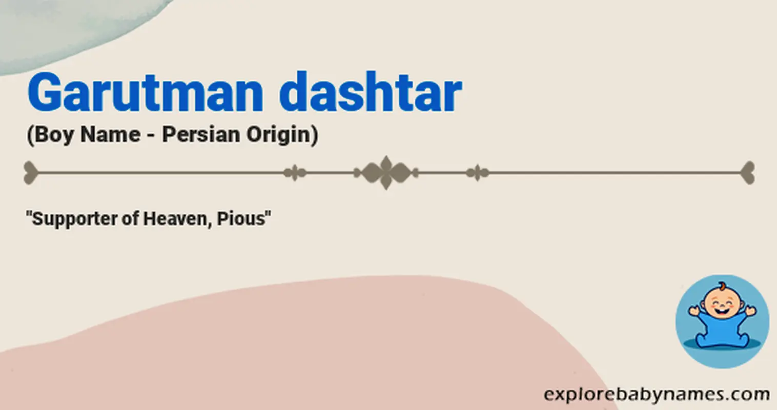 Meaning of Garutman dashtar