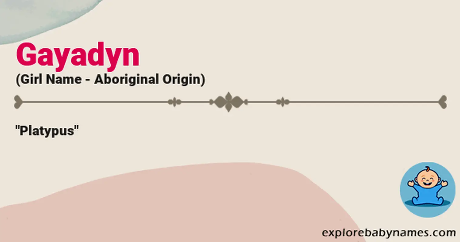 Meaning of Gayadyn