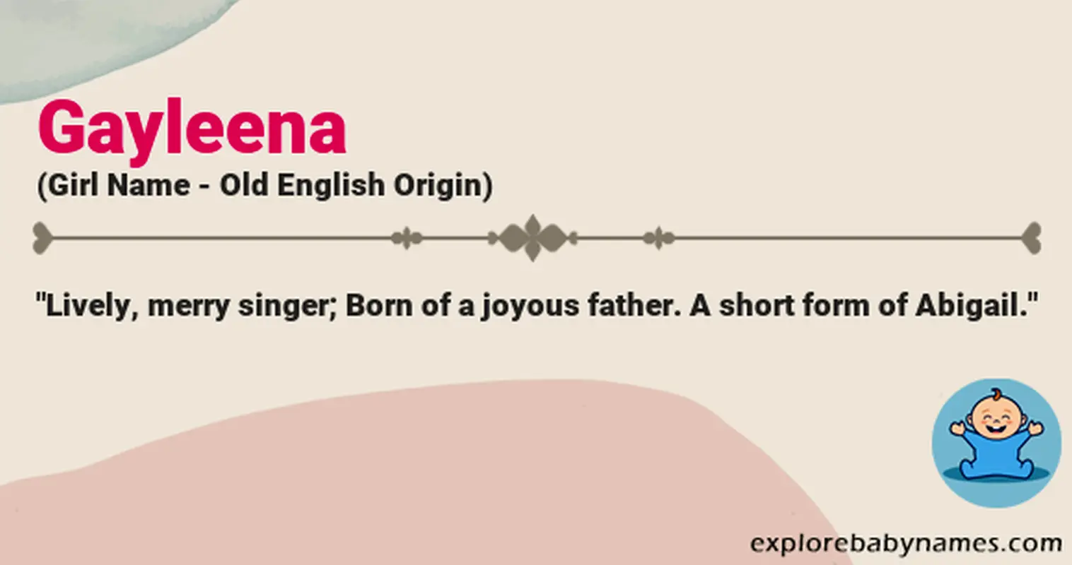 Meaning of Gayleena