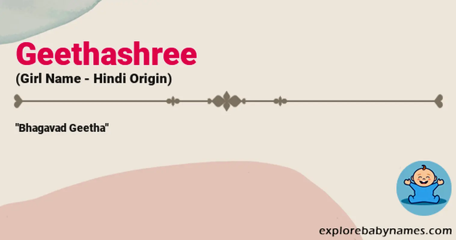 Meaning of Geethashree