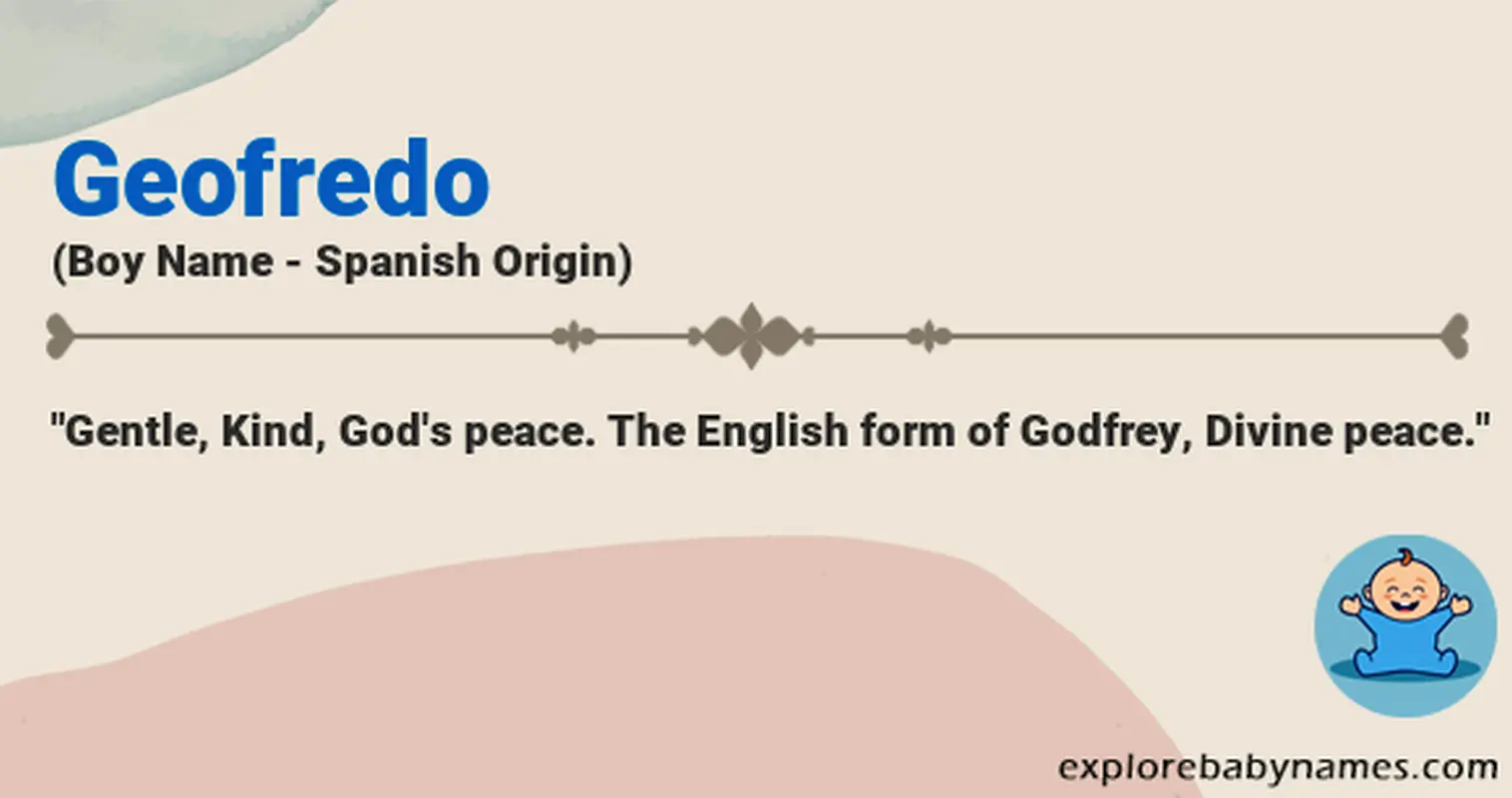 Meaning of Geofredo