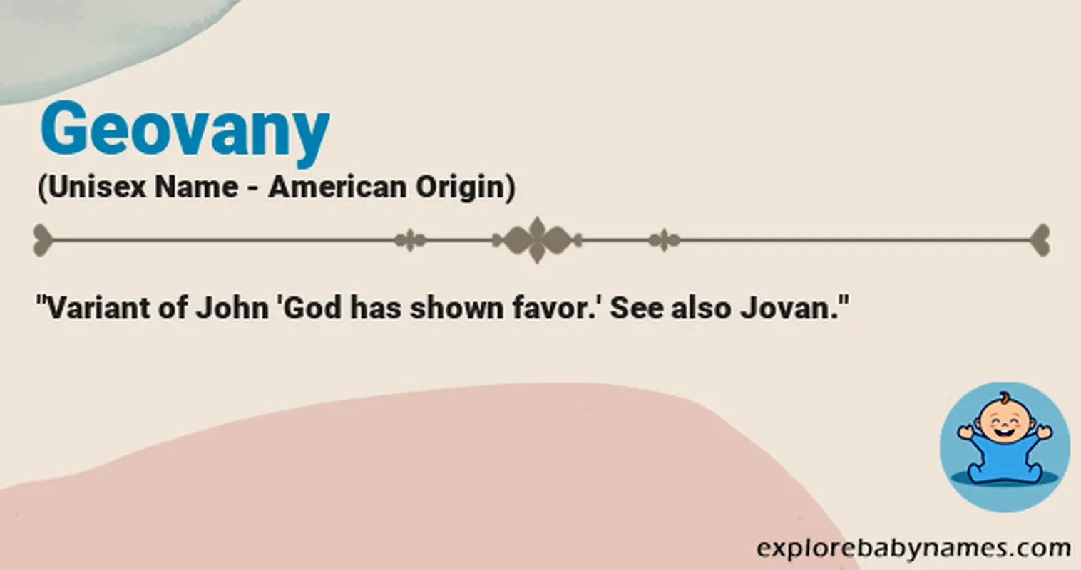 Meaning of Geovany