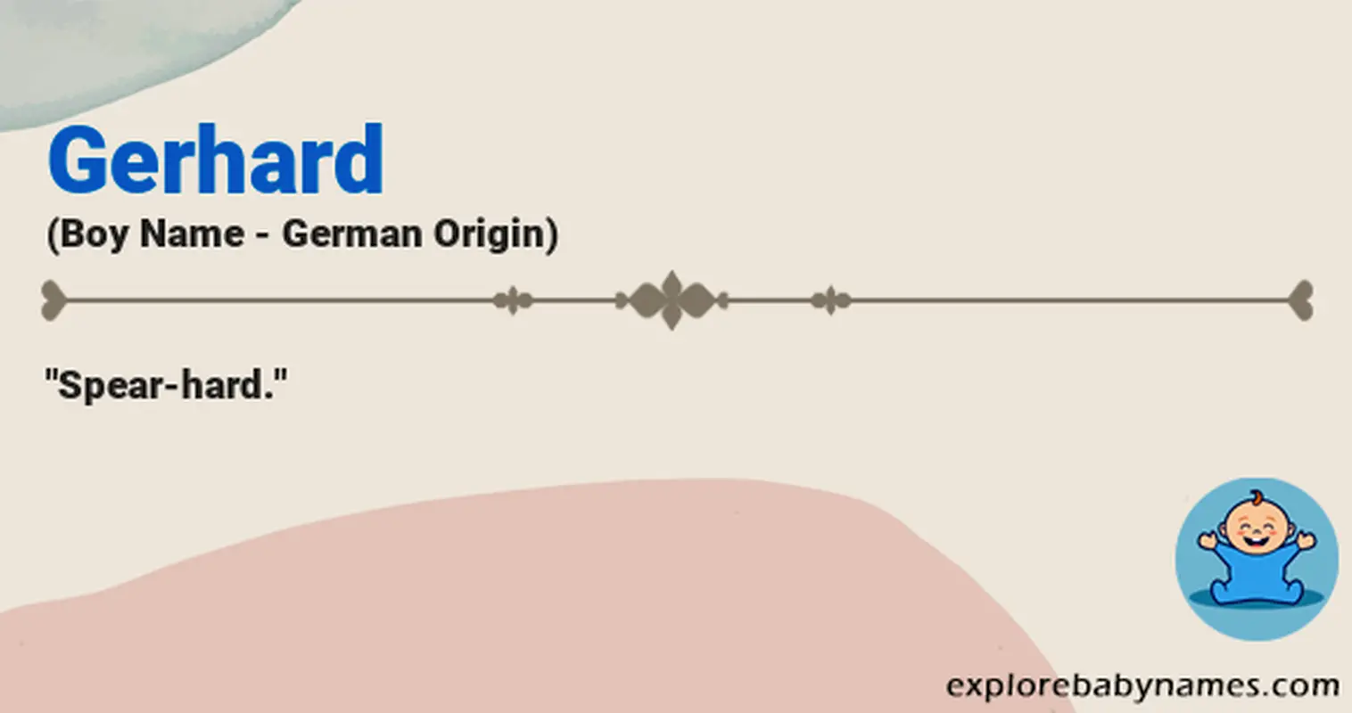 Meaning of Gerhard