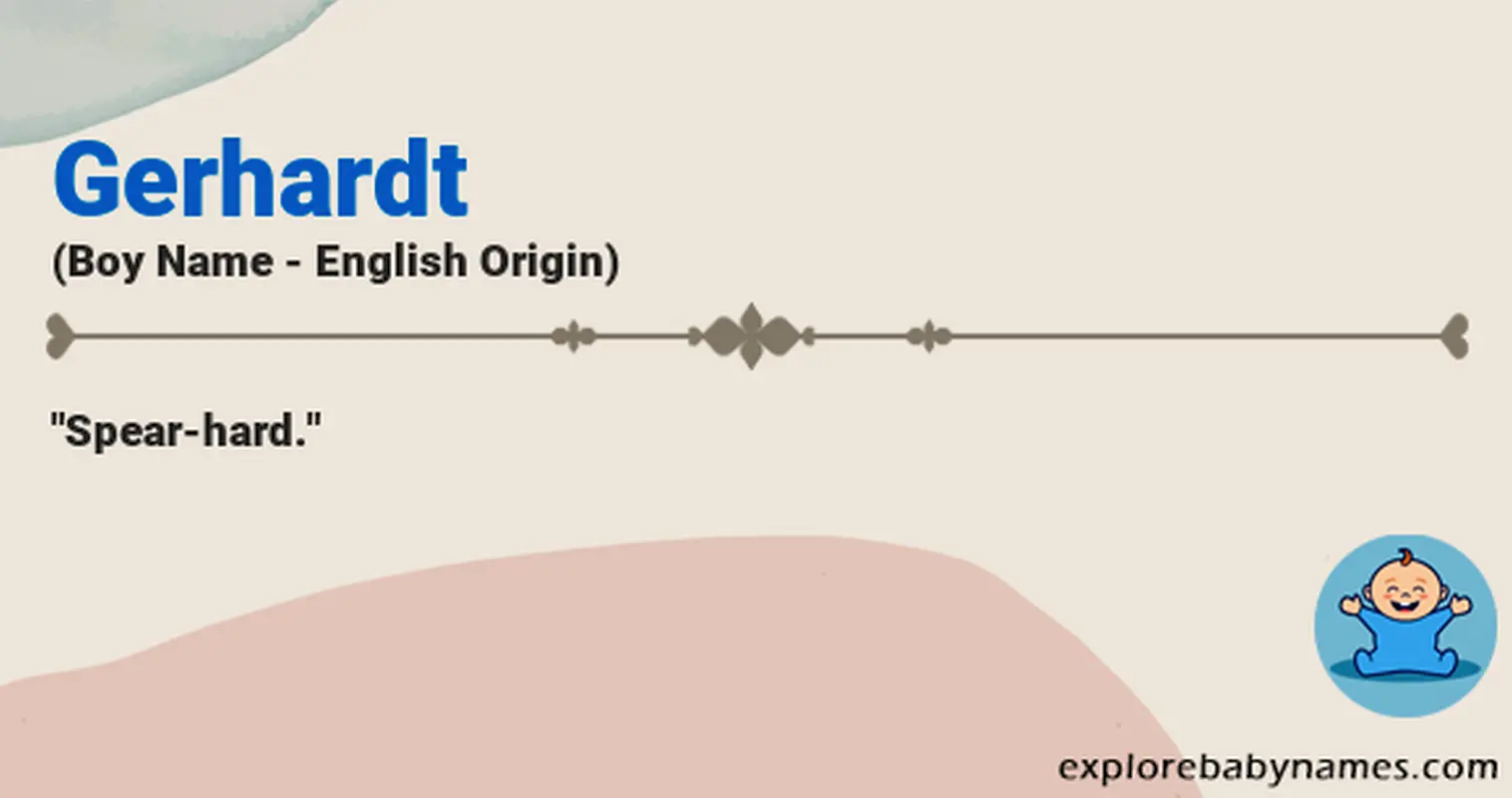 Meaning of Gerhardt
