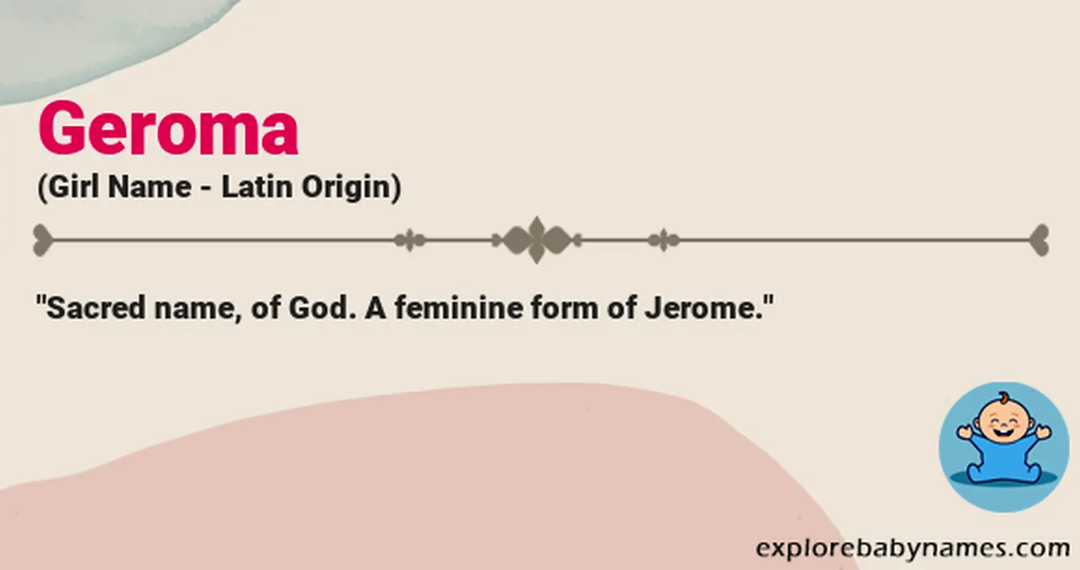 Meaning of Geroma