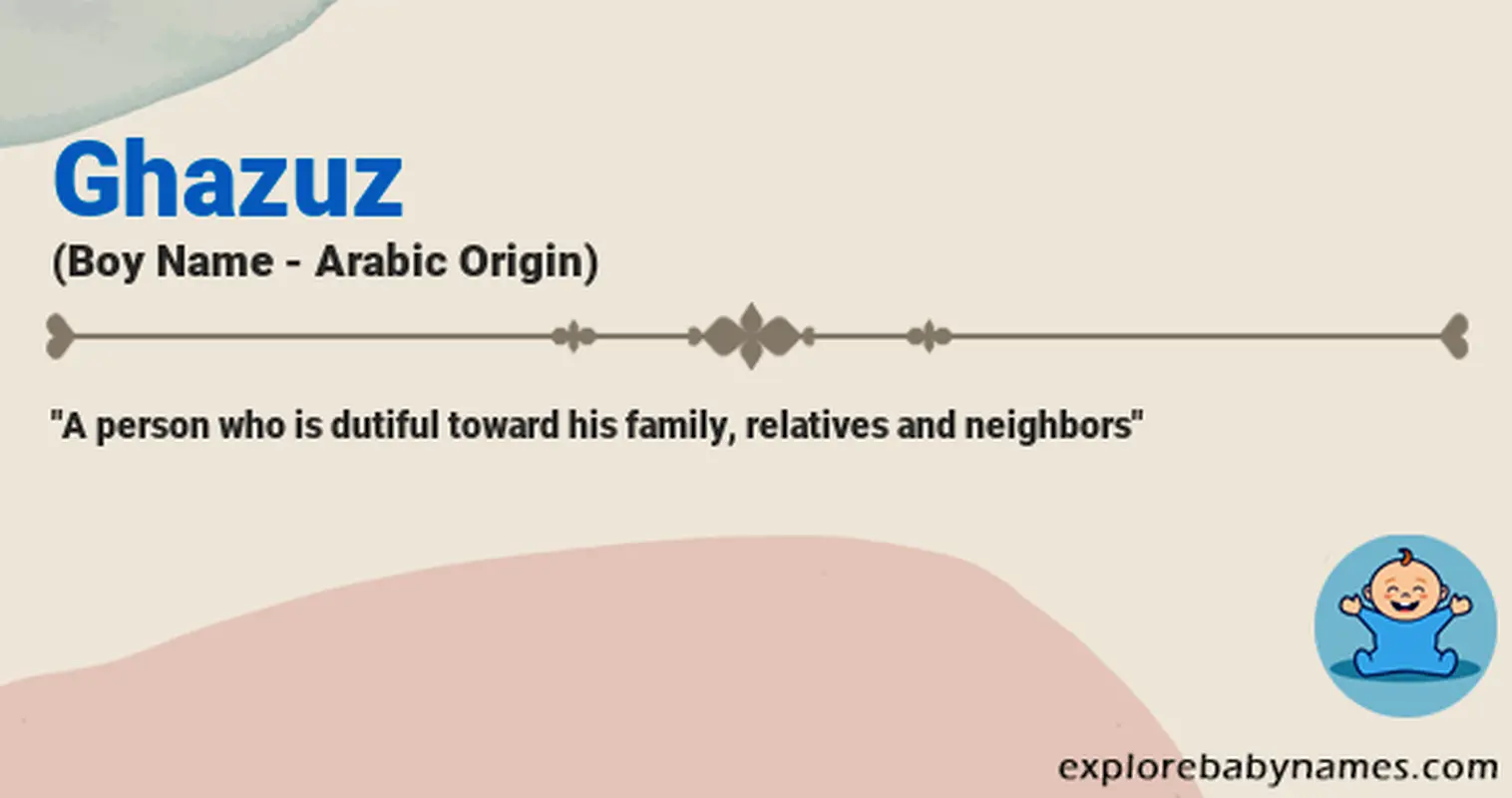 Meaning of Ghazuz