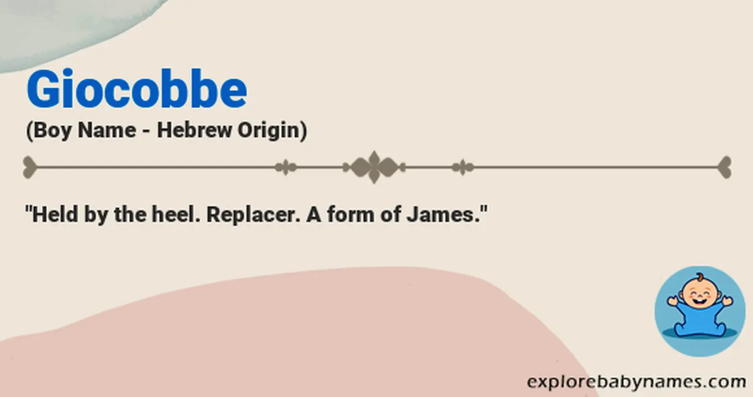 Meaning of Giocobbe