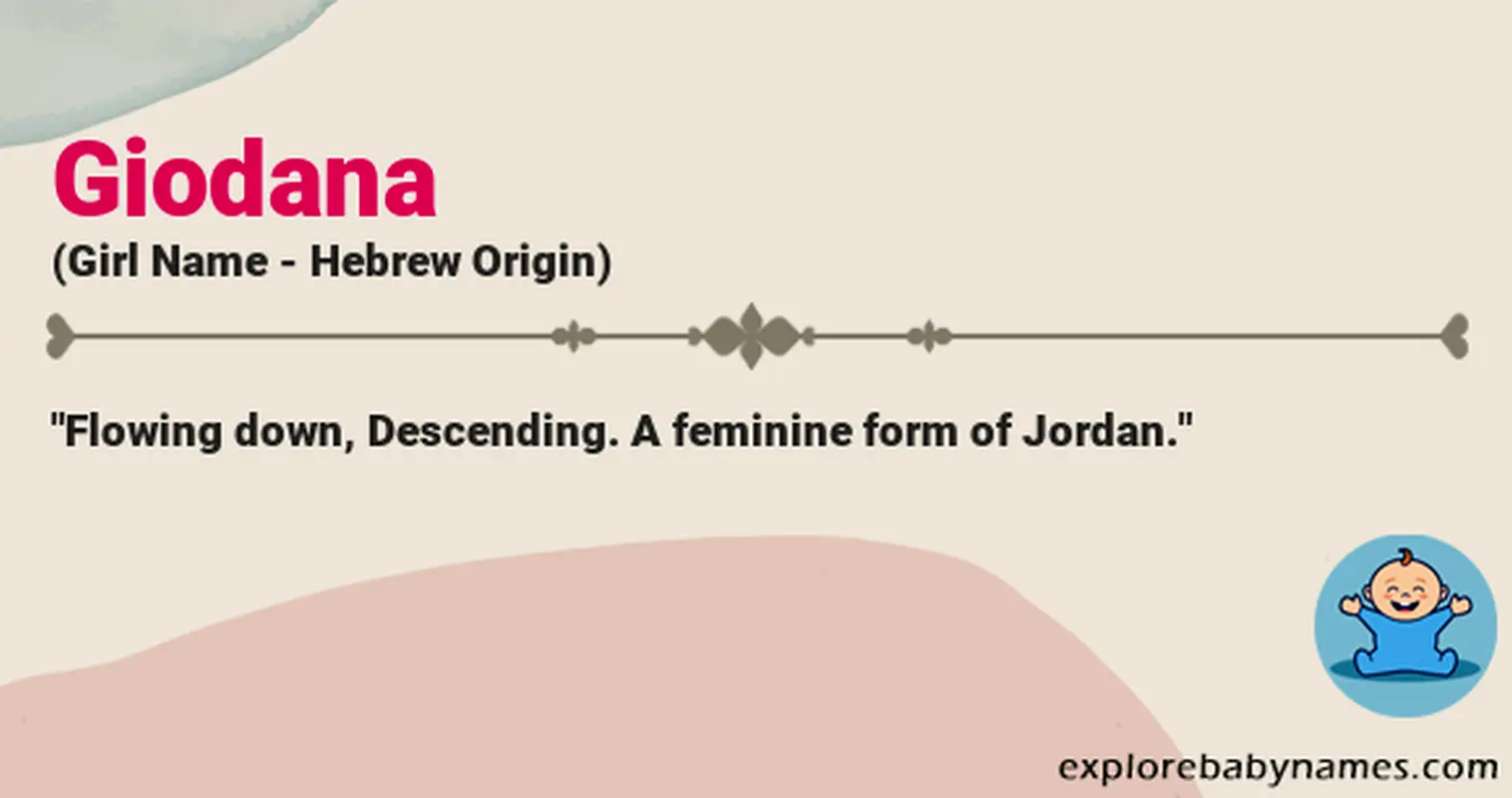 Meaning of Giodana