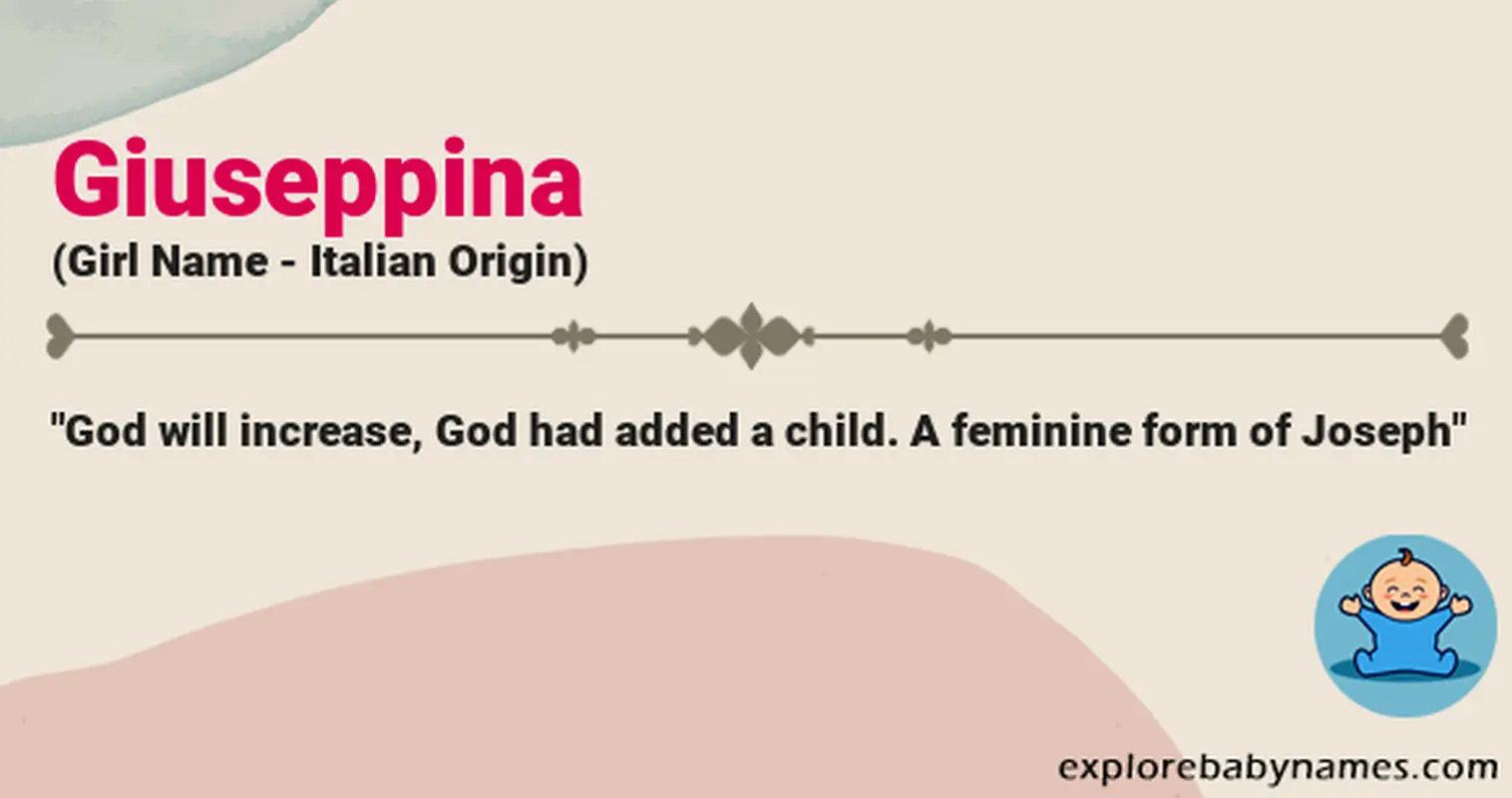 Meaning of Giuseppina