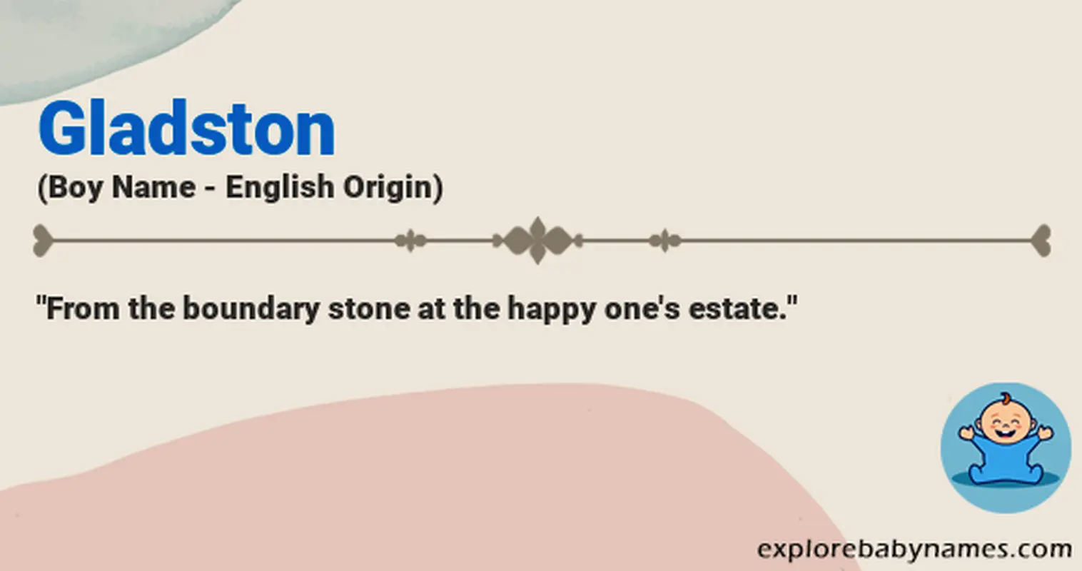 Meaning of Gladston
