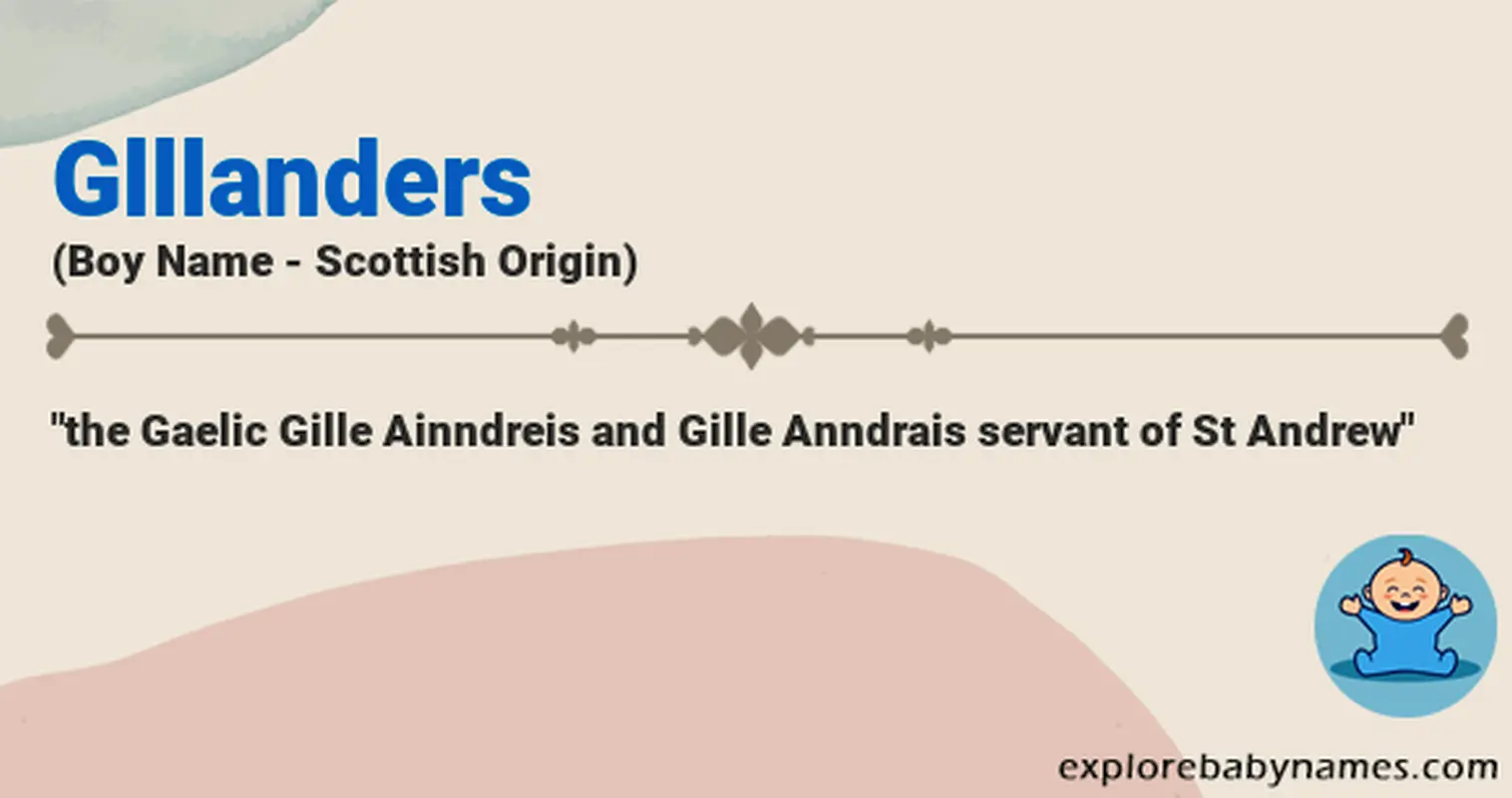 Meaning of Glllanders