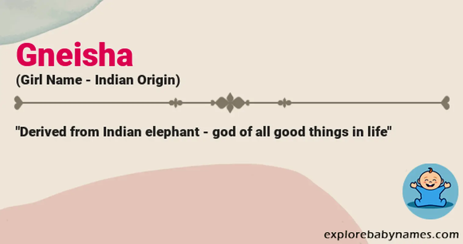 Meaning of Gneisha