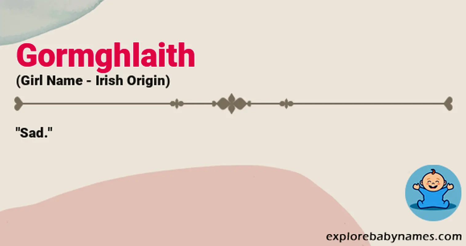 Meaning of Gormghlaith