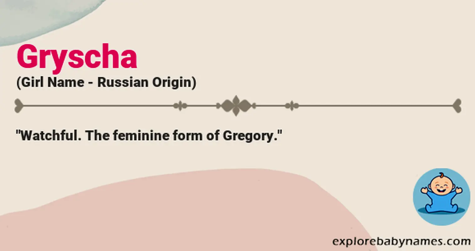 Meaning of Gryscha