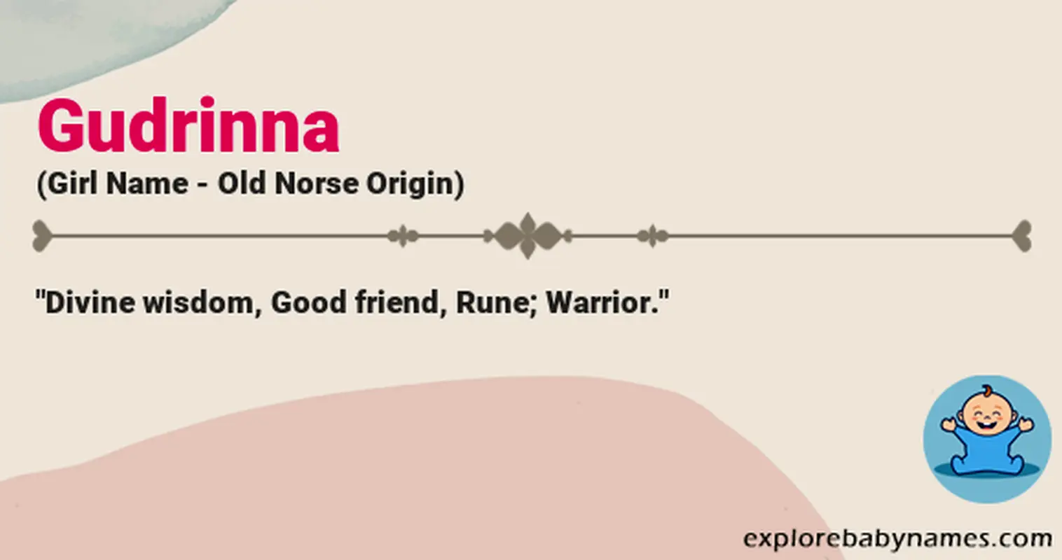 Meaning of Gudrinna