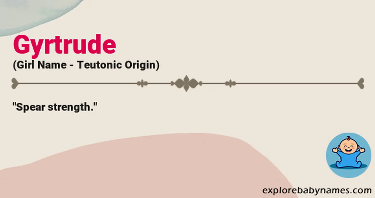 Meaning of Gyrtrude