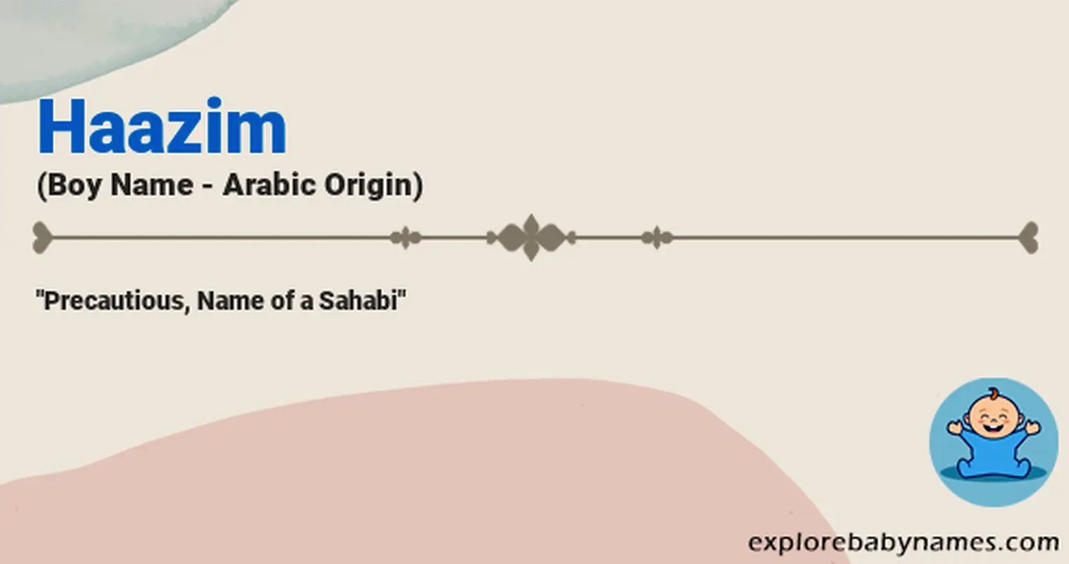 Meaning of Haazim