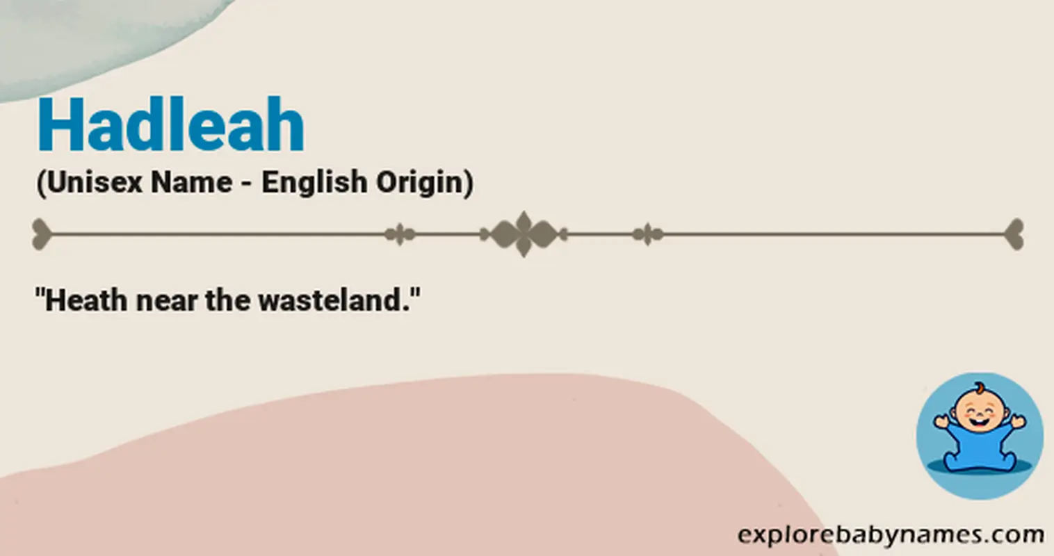 Meaning of Hadleah