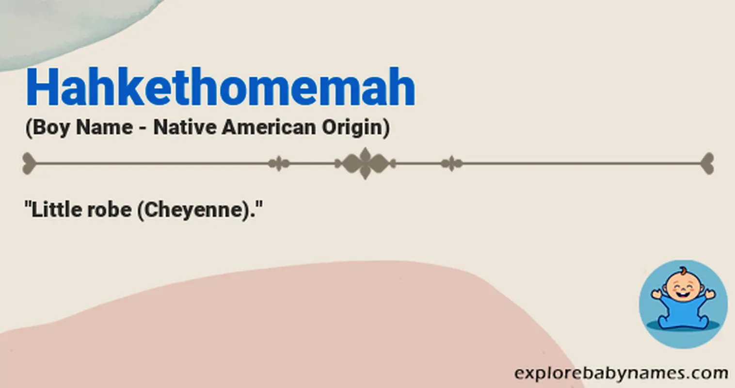 Meaning of Hahkethomemah