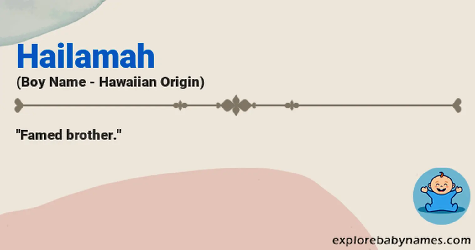 Meaning of Hailamah
