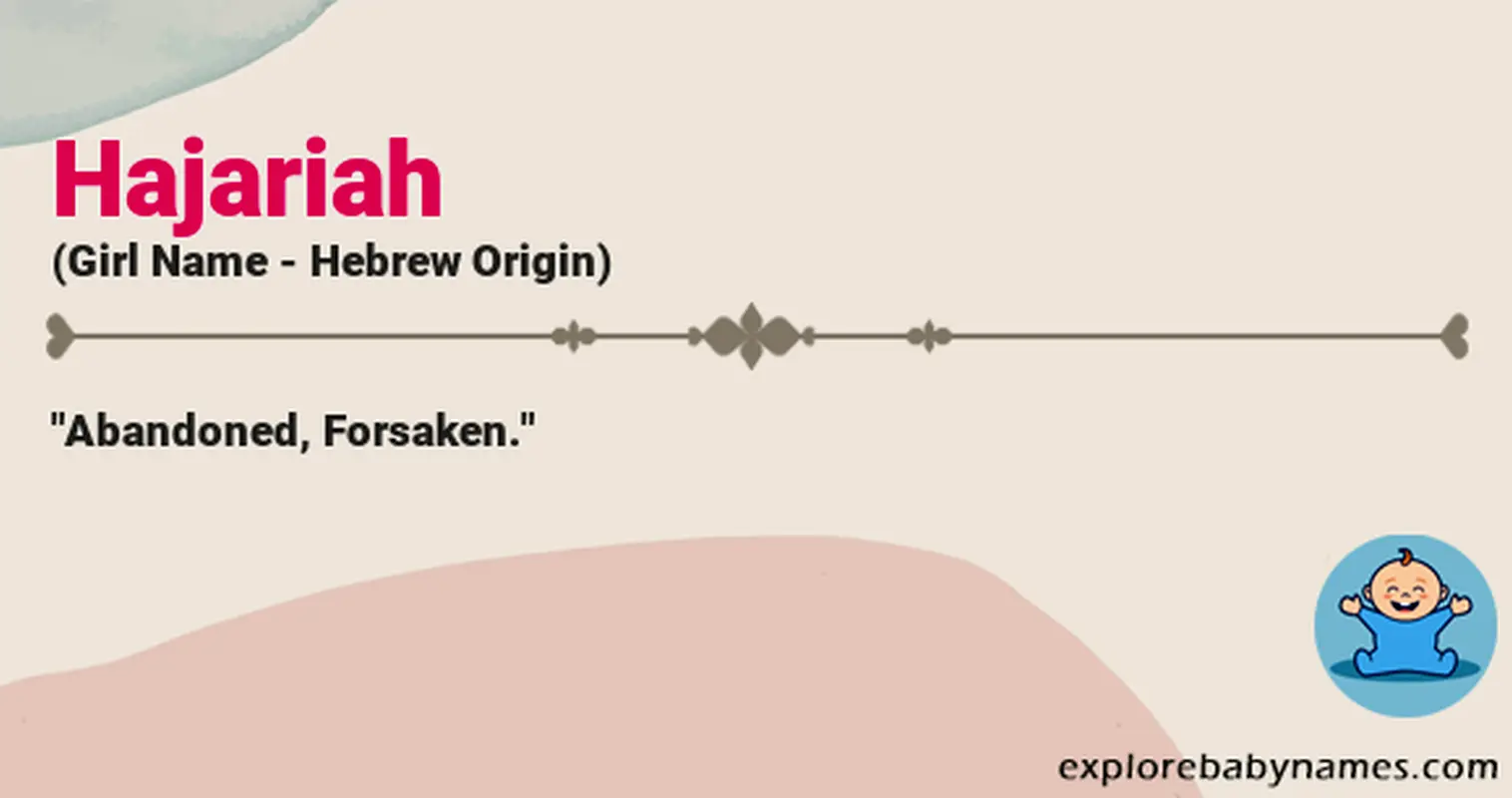 Meaning of Hajariah